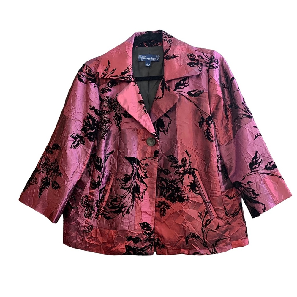 Susan Gravy floral print jacket
